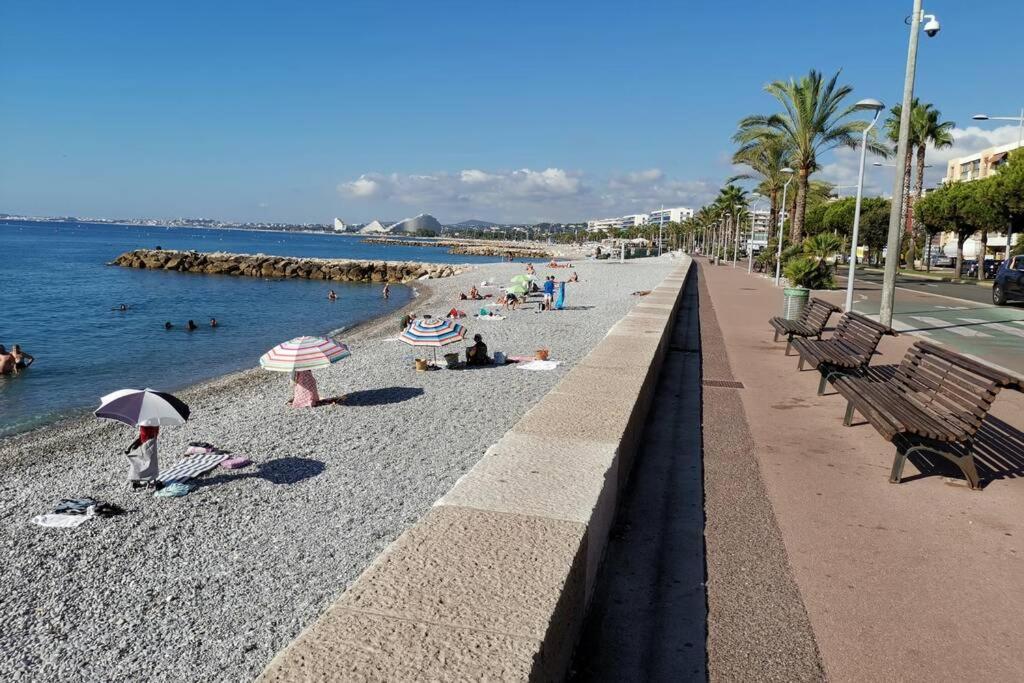 Appartement 6 Personnes Face A La Mer 滨海卡涅 外观 照片